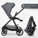 Ανακαλύψτε το MIA – ένα εκλεπτυσμένο και αξιόπιστο σύστημα καροτσιού 3 σε 1, σχεδιασμένο να συνοδεύει το παιδί σας από νεογέννητο έως 22 κιλά.