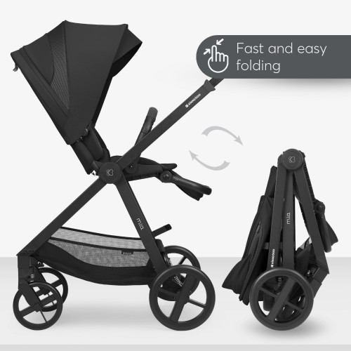 KIKKA BOO ΠΟΛΥΚΑΡΟΤΣΙ ΜΕ ΚΑΛΑΘΟΥΝΑ ΚΑΙ ΚΑΘΙΣΜΑ ΑΥΤΟΚΙΝΗΤΟΥ MIA BLACK 31001010263