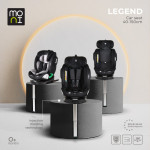 Σχεδιασμένο για μέγιστη ασφάλεια και άνεση, το Legend by Moni είναι κατάλληλο για παιδιά ύψους από 40 έως 150 cm.