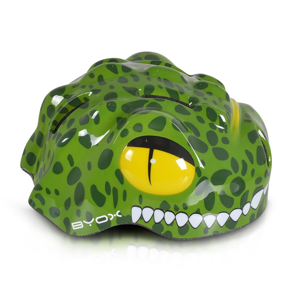 Η φωτογραφία δείχνει Ελαφρύ και κομψό, το κράνος Dino Y27 της Byox είναι ιδανικό για νέους ποδηλάτες που εκτιμούν την ασφάλεια και την άνεση.