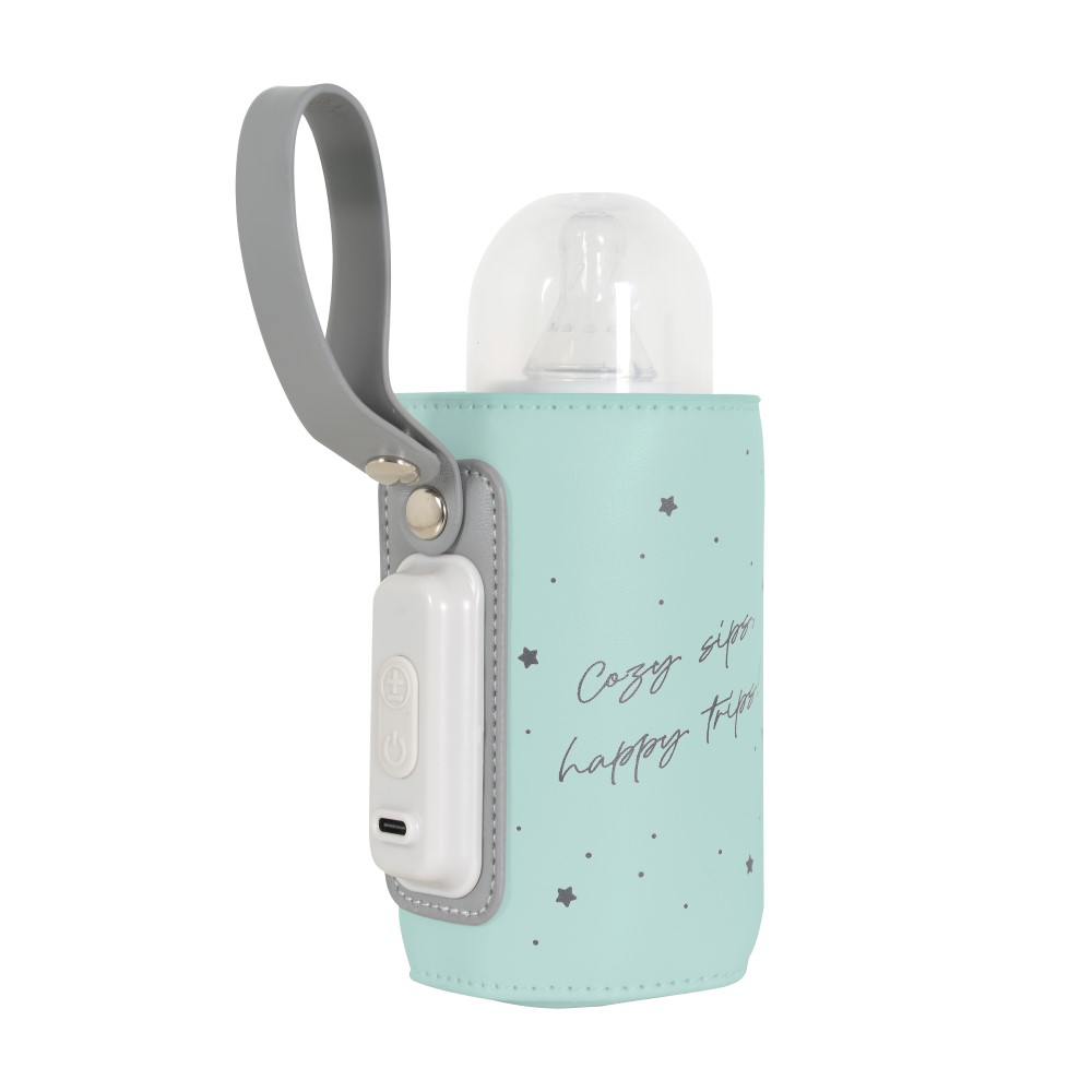 Ο φορητός θερμαντήρας μπιμπερό Thermo, Cangaroo λειτουργεί μέσω καλωδίου USB-C (Τύπου-C) και μπορεί να συνδεθεί σε αυτοκίνητο, power bank ή φορητό υπολογιστή.