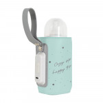 Ο φορητός θερμαντήρας μπιμπερό Thermo, Cangaroo λειτουργεί μέσω καλωδίου USB-C (Τύπου-C) και μπορεί να συνδεθεί σε αυτοκίνητο, power bank ή φορητό υπολογιστή.