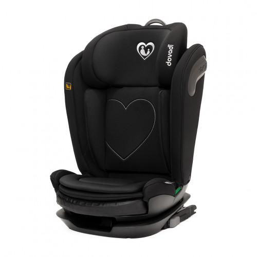 DOVADI ΚΑΘΙΣΜΑ ΑΥΤΟΚΙΝΗΤΟΥ i-SIZE 100-150CM ISOFIX ANGEL MIDNIGHT BLACK 5203682344036