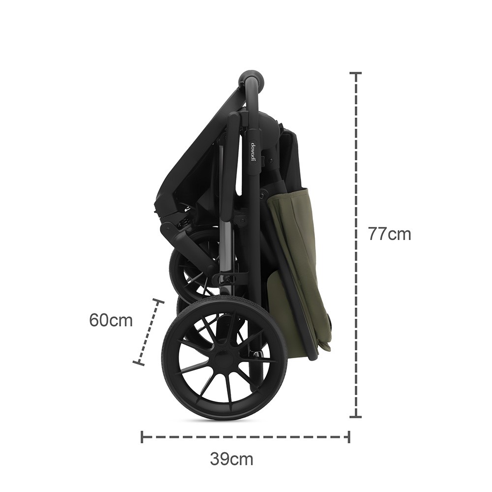 Η φωτογραφία δείχνει Dovadi Fly 3 σε 1 Forest Green – Στυλ, άνεση & πρακτικότητα σε κάθε βόλταΓιατί να το επιλέξετεΤο πολυκαρότσι Dovadi Fly 2 σε 1 σε κομψό χρώμα Forest Green είναι η ιδανική επιλογή για γονείς που αναζητούν μοντέρνο design, πρακτικές λύσεις και απόλυτη ασφάλεια.