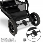 ΚΑΡΟΤΣΙ ΒΟΛΤΑΣ ΤΗΣ ΕΤΑΙΡΕΙΑΣ LORELLI ΜΕ ΑΥΤΟΜΑΤΟ ΚΛΕΙΣΙΜΟ ΚΑΙ 360' ΠΕΡΙΣΤΡΕΦΟΜΕΝΟ ΚΑΘΙΣΜΑ.