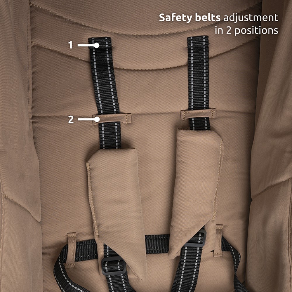 ΚΑΡΟΤΣΙ ΒΟΛΤΑΣ ΤΗΣ ΕΤΑΙΡΕΙΑΣ LORELLI ΜΕ ΑΥΤΟΜΑΤΟ ΚΛΕΙΣΙΜΟ ΚΑΙ 360' ΠΕΡΙΣΤΡΕΦΟΜΕΝΟ ΚΑΘΙΣΜΑ.