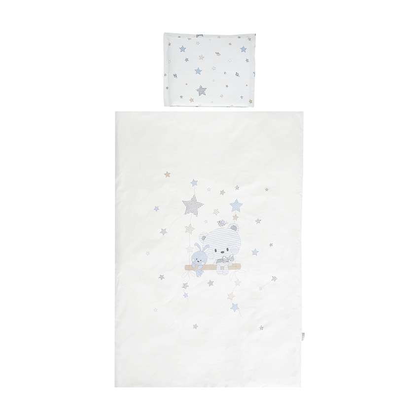 Η φωτογραφία δείχνει ΣΕΤ ΠΡΟΙΚΑΣ ΜΩΡΟΥ 5 ΤΕΜ ΚΑΤΑΣΚΕΥΑΣΜΕΝΟ ΑΠΟ 100% ΒΑΜΒΑΚΕΡΑ ΚΑΙ ΥΠΟΑΛΛΕΡΓΙΚΑ ΥΦΑΣΜΑΤΑ.