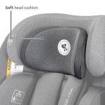 Η φωτογραφία δείχνει LORELLI ΚΑΘΙΣΜΑ ΑΥΤΟΚΙΝΗΤΟΥ Anti Rebound ISOFIX 360 AURIGA i-SIZE 40-150CM Περιστροφή 360 μοιρώνΕύκολη εγκατάσταση μέσω ISOFIX και άνω ζώνης για ύψος 40-105 cm και με ζώνη ασφαλείας ενηλίκων με ή χωρίς εξαρτήματα ISOFIX για ύψος 100-150 cm.