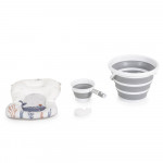 Πτυσσόμενο σετ μπάνιου για μωρά Balena από την Cangaroo – στυλ, άνεση και ασφάλεια από την πρώτη κιόλας μέρα!Σχεδιασμένο προσεκτικά για να καλύπτει τις ανάγκες της σύγχρονης οικογένειας, το σετ Balena από την Moni μετατρέπει το καθημερινό μπάνιο σε μια εύκολη, ευχάριστη και άνετη εμπειρία.