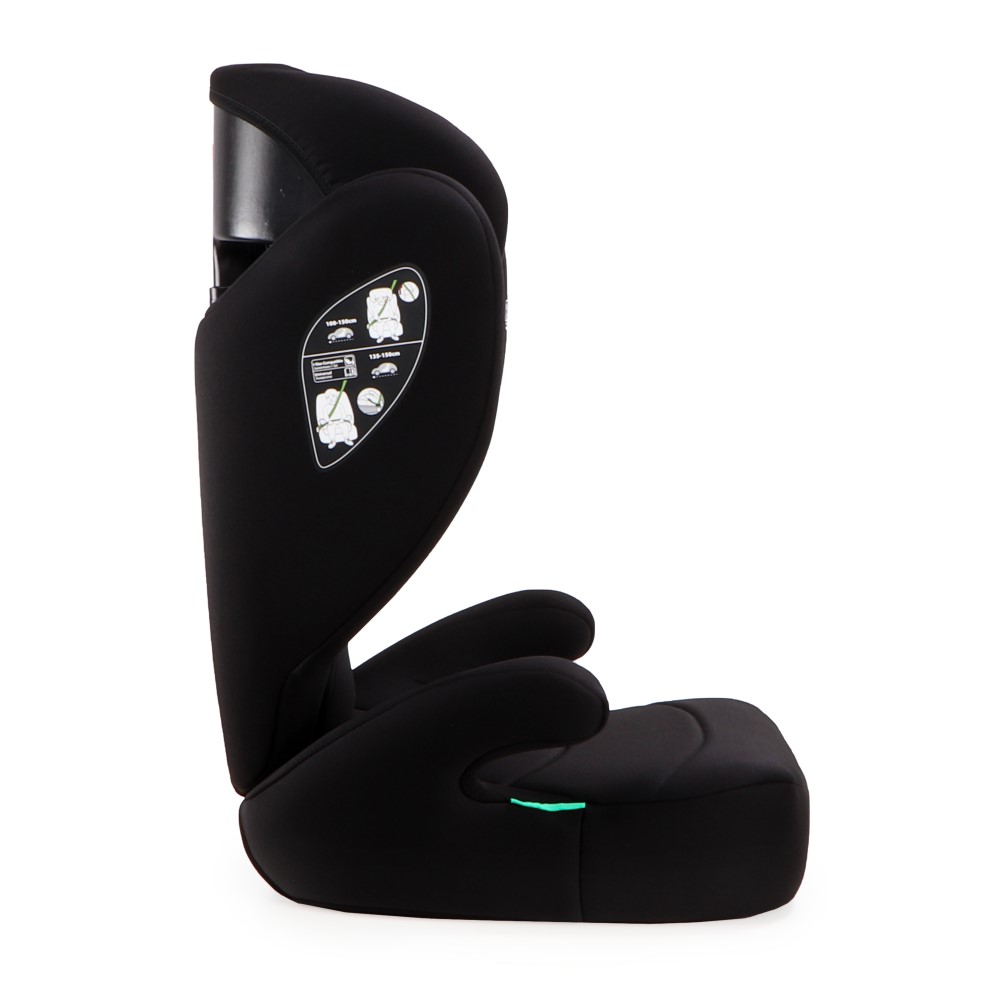 Το παιδικό κάθισμα αυτοκινήτου Race της Moni έχει σχεδιαστεί για παιδιά με ύψος μεταξύ 100 και 150 cm και έχει αναπτυχθεί σύμφωνα με το τελευταίο πρότυπο ασφαλείας R129/i-Size.