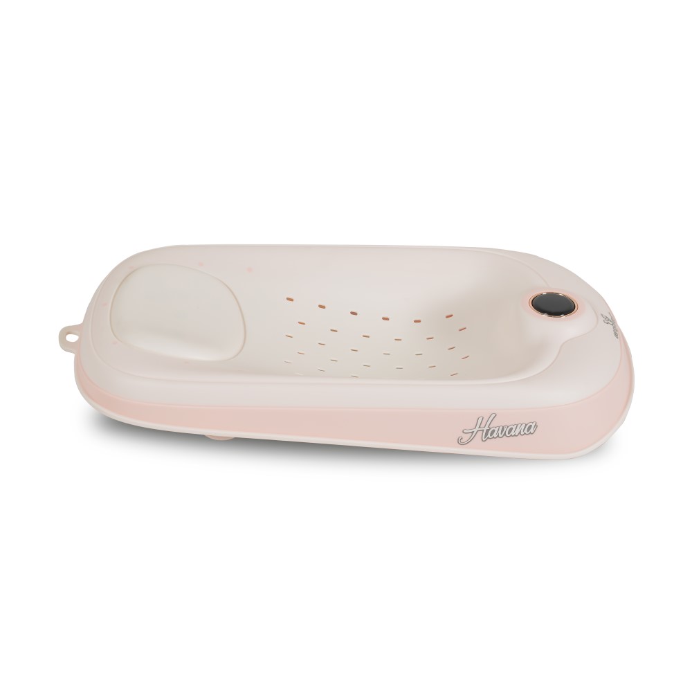 Η βάση στήριξης μπάνιου Havana συνδυάζει όλα όσα χρειάζεστε για μια ήρεμη και ευχάριστη εμπειρία μπάνιου για το μωρό σας.