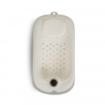 Η φωτογραφία δείχνει Η βάση στήριξης μπάνιου Havana συνδυάζει όλα όσα χρειάζεστε για μια ήρεμη και ευχάριστη εμπειρία μπάνιου για το μωρό σας.