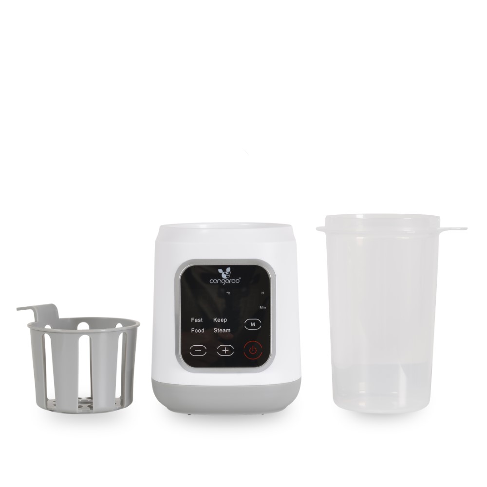 Ο θερμαντήρας μπιμπερό Mellow της Cangaroo έχει σχεδιαστεί για να διευκολύνει την καθημερινή ρουτίνα των γονέων, παρέχοντας γρήγορη και ασφαλή θέρμανση γάλακτος και βρεφικής τροφής, αποστείρωση και διατήρηση της θερμοκρασίας - όλα σε μια συμπαγή και φιλική προς το χρήστη συσκευή.