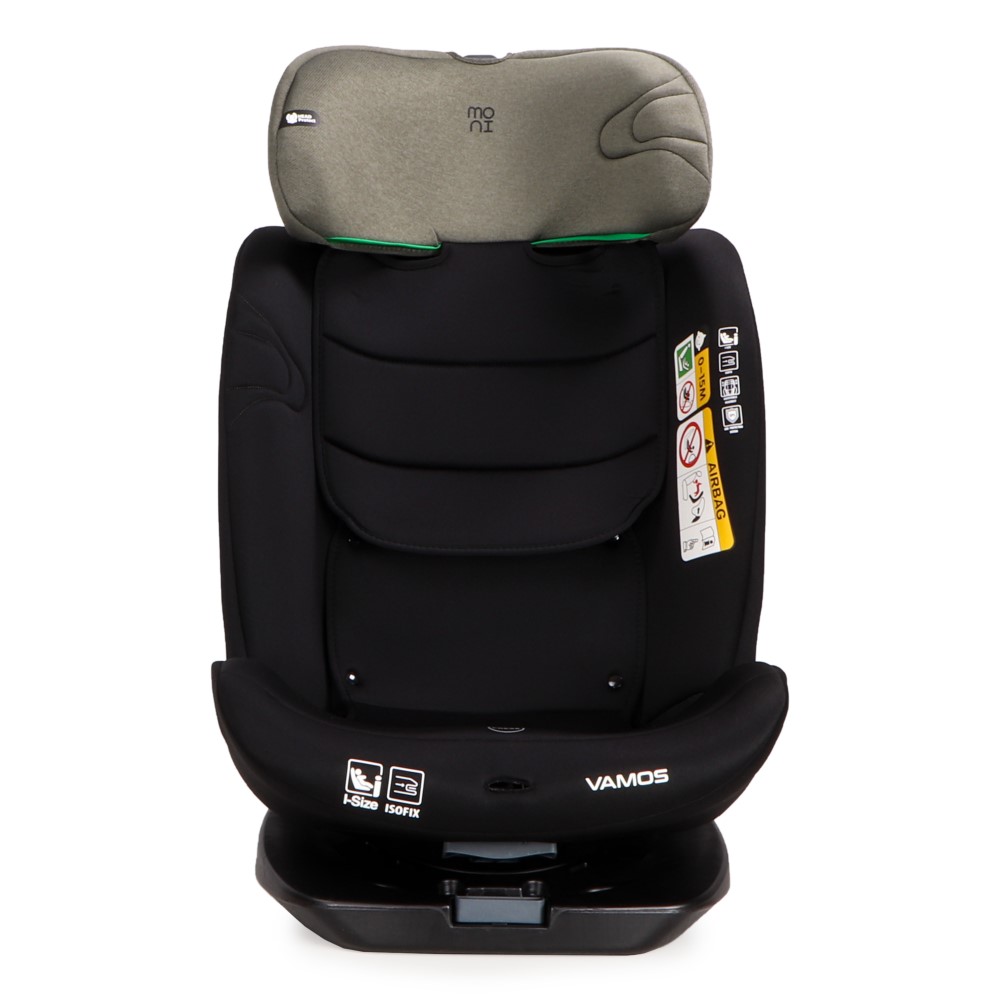 Η φωτογραφία δείχνει Χαρίστε στο παιδί σας ένα ασφαλές και άνετο ταξίδι με το κάθισμα αυτοκινήτου Vamos της Moni.