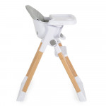 Η φωτογραφία δείχνει Η παιδική καρέκλα φαγητού Almond της Cangaroo είναι μια πρακτική αλλά και κομψή λύση για το παιδί σας.