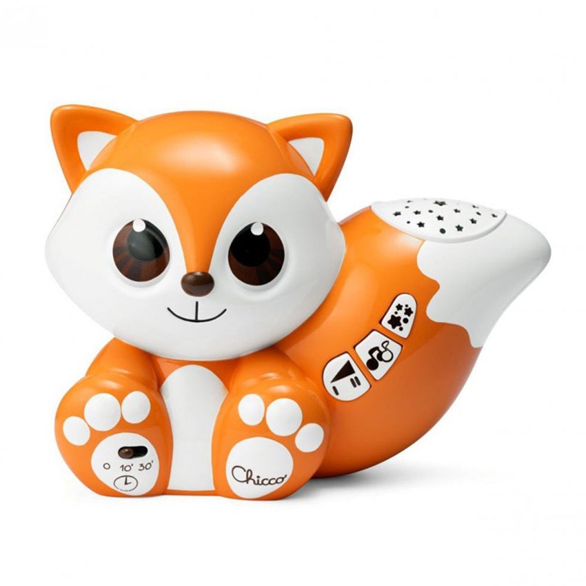 Χαρακτηριστικά Προϊόντος:Βάλτε τον μουσικό προτζέκτορα Foxy στο κομοδίνο των μωρών σας για να τα συνοδεύσετε κατά τη διάρκεια των γλυκών ονείρων τους.