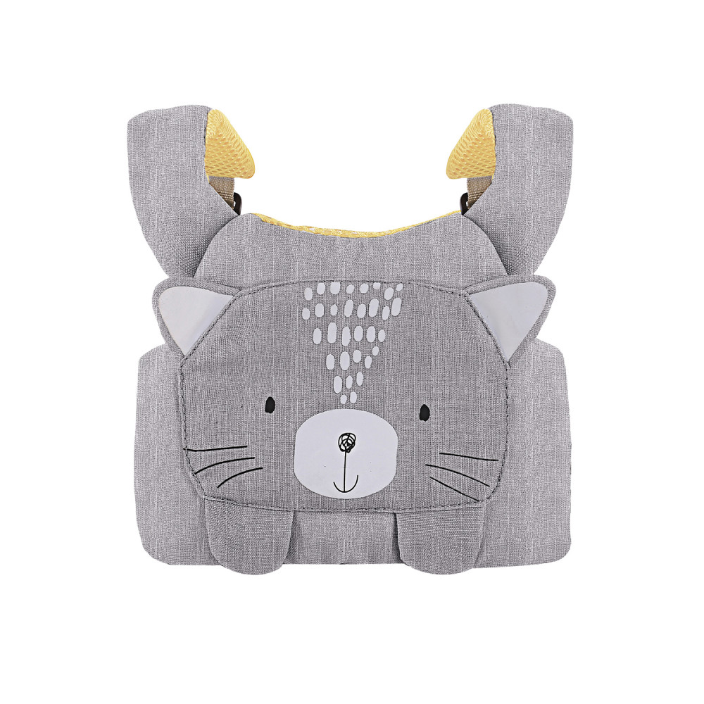 Η φωτογραφία δείχνει Κατάλληλο για παιδιά από 11 έως 48 μηνών;Παρέχει επιπλέον ασφάλεια όταν το βρέφος αρχίζει να περπατάει;