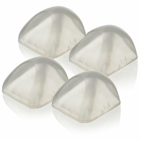 Η φωτογραφία δείχνει Ασφάλεια Dream Baby Προστατευτικά Γωνιών Soft 4 τμχΤα προστατευτικά γωνιών  είναι μαλακά αλλά ισχυρά, εξαιρετικά ανθεκτικά  με επένδυση για να αποτρέψουν τραυματισμούς που προκαλούνται από αιχμηρές γωνίες στο σπίτι.