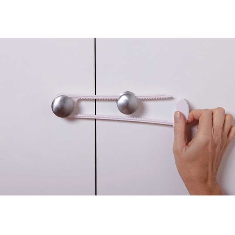 Ασφάλεια DreamBaby Ντουλαπιών Συρόμενη White 2 τμχKατασκευασμένο από ισχυρό, ανθεκτικό πλαστικόΒοηθούν στην αποφυγή των παιδιών που εισέρχονται σε ντουλάπια Εύκολο στη χρήση με απλή λειτουργία από τους ενήλικες, αλλά δύσκολη για τα παιδιά