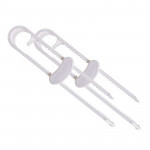 Ασφάλεια DreamBaby Ντουλαπιών Συρόμενη White 2 τμχKατασκευασμένο από ισχυρό, ανθεκτικό πλαστικόΒοηθούν στην αποφυγή των παιδιών που εισέρχονται σε ντουλάπια Εύκολο στη χρήση με απλή λειτουργία από τους ενήλικες, αλλά δύσκολη για τα παιδιά