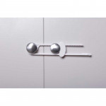 Ασφάλεια DreamBaby Ντουλαπιών Συρόμενη White 2 τμχKατασκευασμένο από ισχυρό, ανθεκτικό πλαστικόΒοηθούν στην αποφυγή των παιδιών που εισέρχονται σε ντουλάπια Εύκολο στη χρήση με απλή λειτουργία από τους ενήλικες, αλλά δύσκολη για τα παιδιά