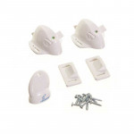 Ασφάλεια DreamBaby Μαγνητική 2 τμχ & ΚλειδίΚλειδαριά υψηλής αντοχήςΤα έπιπλα παραμένουν άθικτα από την επαφή με την ασφάλειαΙδανικό για ντουλάπια και συρτάρια Διαστάσεις συσκευασίας 20,2 * 9,8 * 0,8 cm