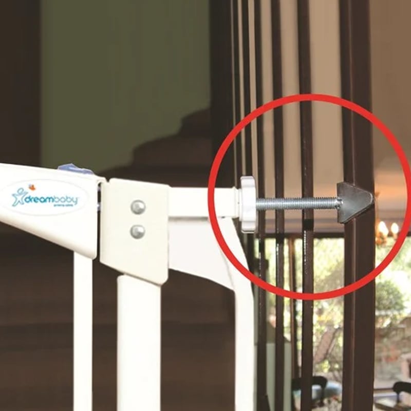 Αντάπτορας Για Πόρτα Ασφαλείας Σετ 2 τμχ Dream BabyΟι αντάπτορες  Dreambaby® Banister Gate σας επιτρέπουν να εγκαταστήσετε την μπάρα / πόρτα ασφαλείας σας όπου τη χρειάζεστε περισσότεροΕίναι ιδανικά για την τοποθέτηση των Dreambaby Ava, Chelsea, Cosmopolitan, Dawson, Franklin ή Liberty Security