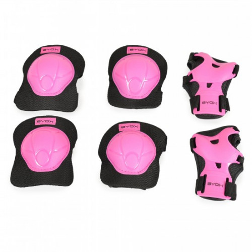 BYOX ΣΕΤ ΠΡΟΣΤΑΤΕΥΤΙΚΑ 6 ΤΕΜΑΧΙΩΝ (0-25KG) H110 PINKY 3800146228231