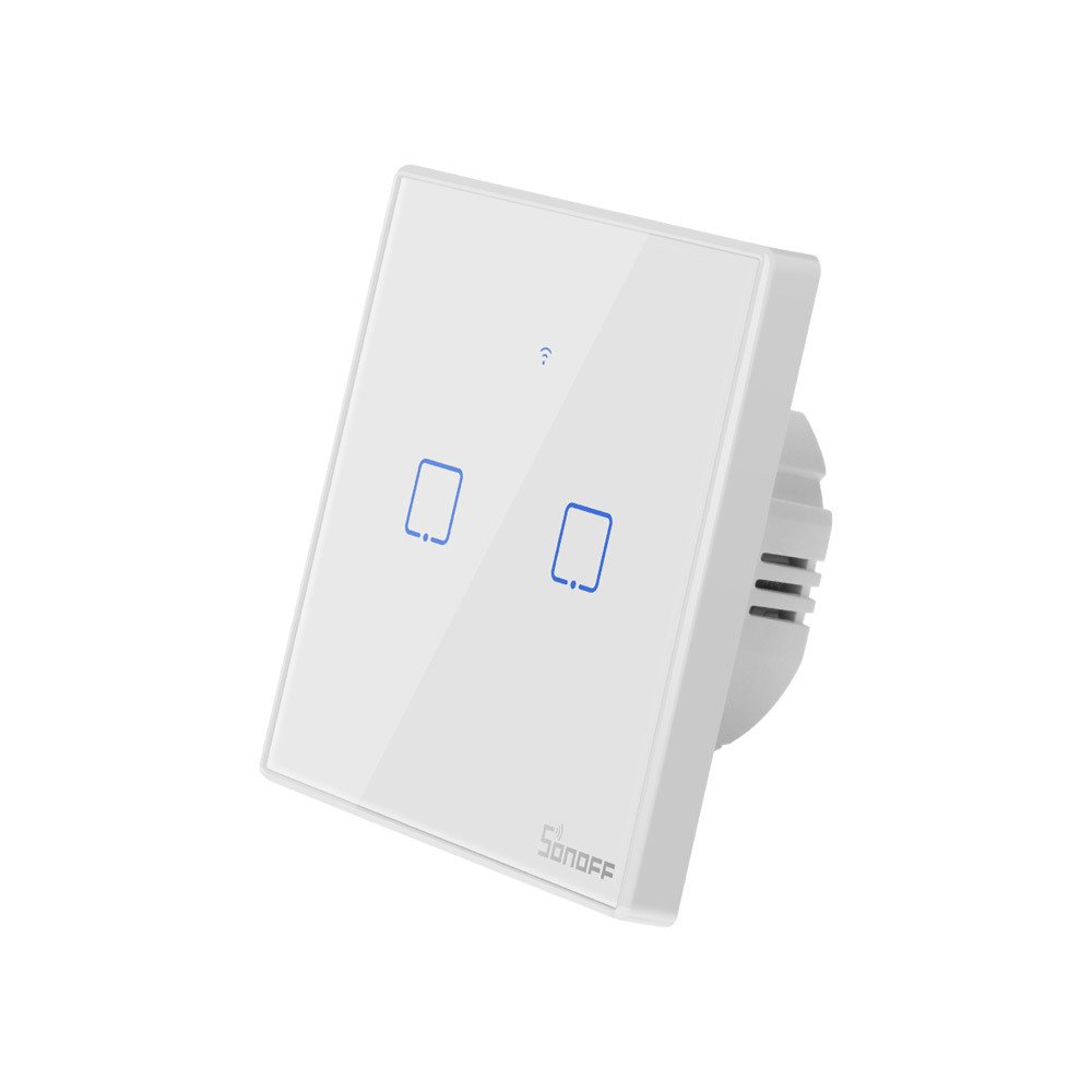 SONOFF Smart Switch WiFi and RF 433 Sonoff T2 EU TX (2 καναλιών) IM190314016