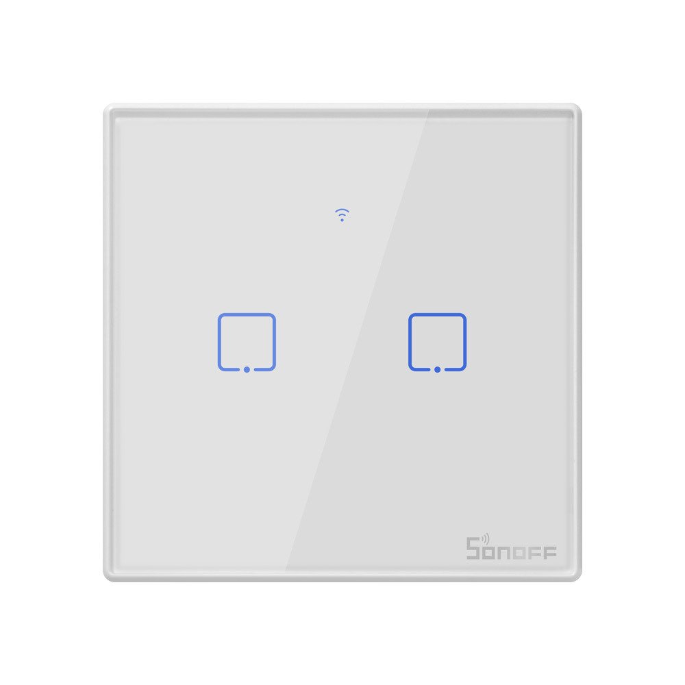 SONOFF Smart Switch WiFi and RF 433 Sonoff T2 EU TX (2 καναλιών) IM190314016