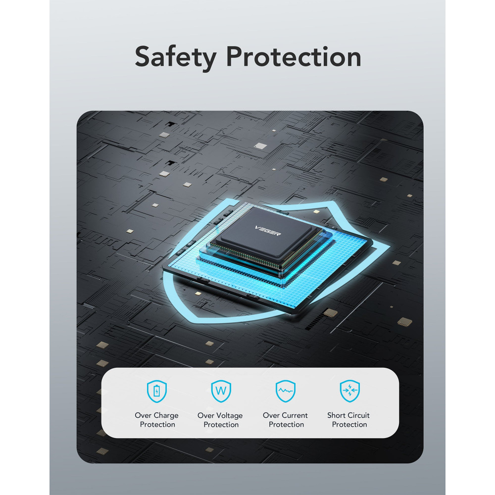 L20 Power Bank 20000mah με ψηφιακή οθόνη.