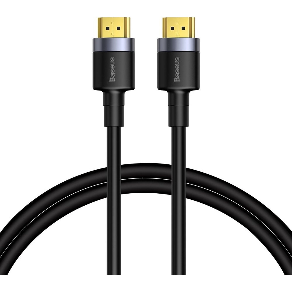 Baseus HDMI 2.0 Cable HDMI male - HDMI male 2m Μαύρο Baseus HDMI 2.0 Cable HDMI male - HDMI male 2m Μαύρο