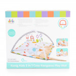 Γυμναστήριο με δραστηριότητων παιχνιδιού σε 3 θέσεις παιχνιδιού - στην πλάτη, στην κοιλιά και σε καθιστή θέση Περιλαμβάνει στο σετ πολλά παιχνίδια, μαξιλάρι και αποσπώμενες καμάρες παιχνιδιών.