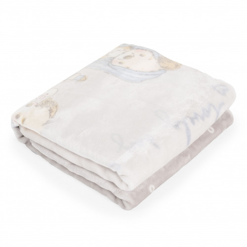 CANGAROO ΚΟΥΒΕΡΤΑ ΦΛΙΣ ΚΟΥΝΙΑΣ 110/140CM SOFTY LOVELY DAY GREY 3800146271176
