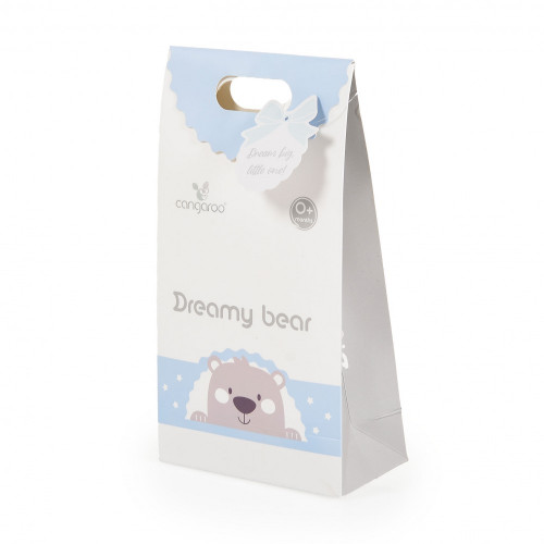 CANGAROO ΒΡΕΦΙΚΗ ΚΟΥΒΕΡΤΑ ΑΓΚΑΛΙΑΣ ΦΛΙΣ 70/100CM DREAMY BEAR BLUE 3800146271022