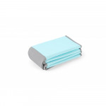 Η φωτογραφία δείχνει Η πτυσσόμενη υφασμάτινη πισίνα παιχνιδιού με μπάλα είναι ένας υπέροχος τρόπος για διασκέδαση και μάθηση.