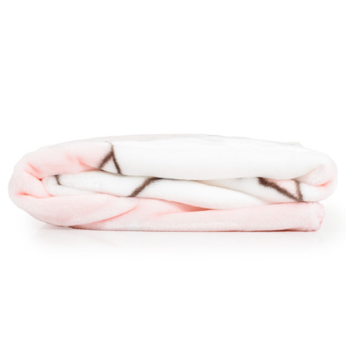 CANGAROO ΒΕΛΟΥΔΙΝΗ ΚΟΥΒΕΡΤΑ ΑΓΚΑΛΙΑΣ 80/110CM SOFTY SWEET HUGS PINK 3800146271183