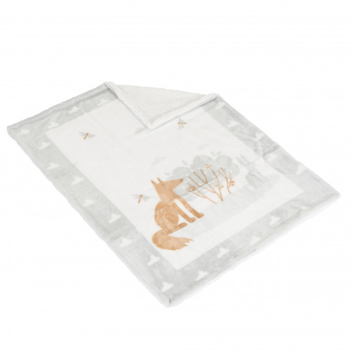 CANGAROO ΚΟΥΒΕΡΤΑ ΑΓΚΑΛΙΑΣ 80/110 SHERPA LITTLE FRIENDS GREY 3800146271008