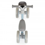 Η φωτογραφία δείχνει Το Mini Rider είναι ένα ελαφρύ και άνετο ποδήλατο ισορροπίας, κατάλληλο για παιδιά από 12 μηνών έως 3 ετών, με μέγιστη χωρητικότητα βάρους 20 κιλά.