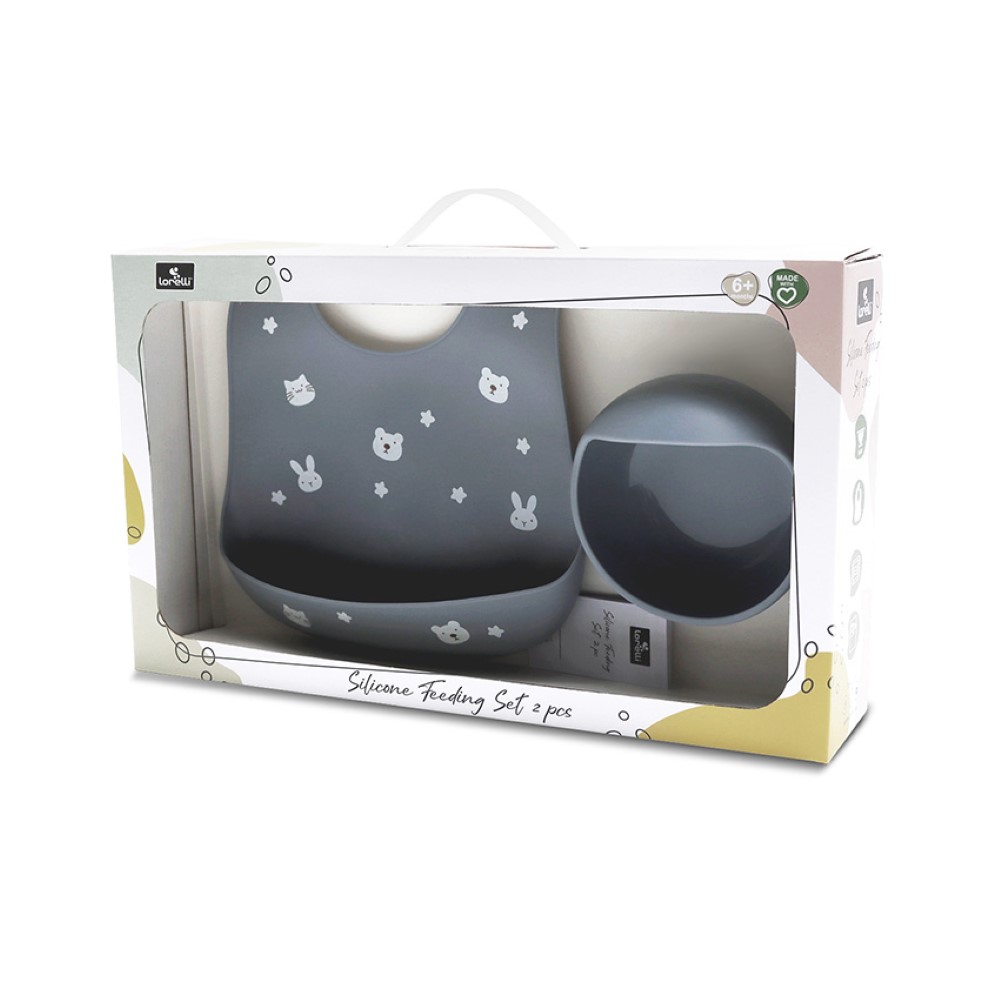 Η φωτογραφία δείχνει Lorelli μπολ ταΐσματος ιδανικό για το τάισμα του μικρού παιδιού.