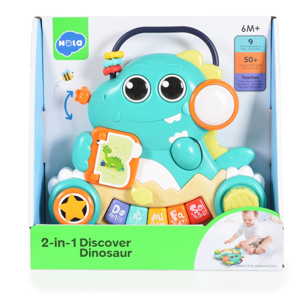 Μουσικό παιχνίδι 2 σε 1 Δεινόσαυρος - πιάνο.