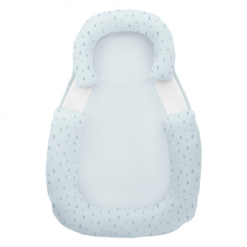 KIKKA BOO ΜΑΞΙΛΑΡΙ ΘΕΣΗΣ ΥΠΝΟΥ MEMORY ANTI - ROLLOVER POSITIONER DOTS BLUE 31106010115