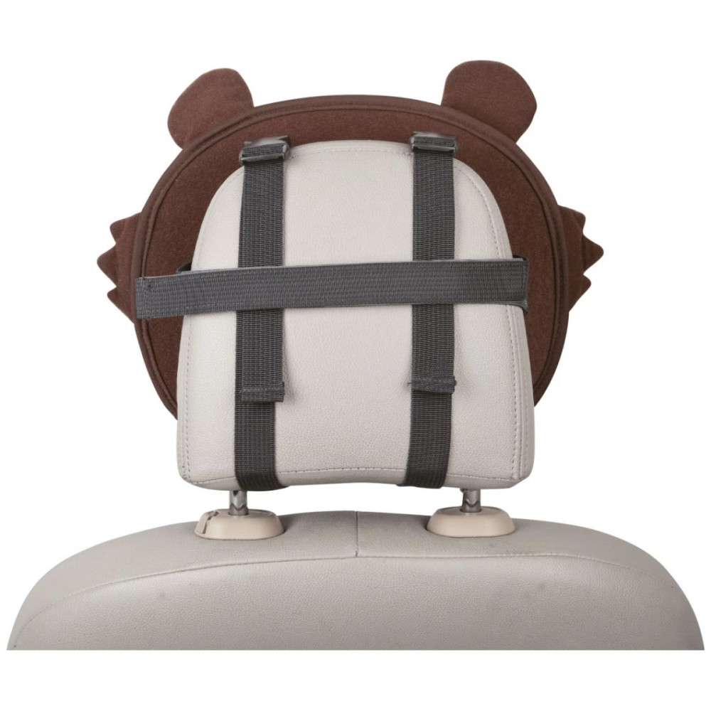 Καθρέφτης αυτοκινήτου ασφαλείας με χαριτωμένο βελούδινο πλαίσιο, εύκολο στην τοποθέτηση με αγκράφες και velcro.