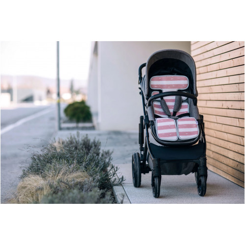 FREEON ΣΤΡΩΜΑ ΓΙΑ ΚΑΘΙΣΜΑ ΑΥΤΟΚΙΝΗΤΟΥ ΚΑΙ ΚΑΡΟΤΣΙΟΥ UNIVERSAL 3D AIR MESH WHITE-PINK 3830075048723