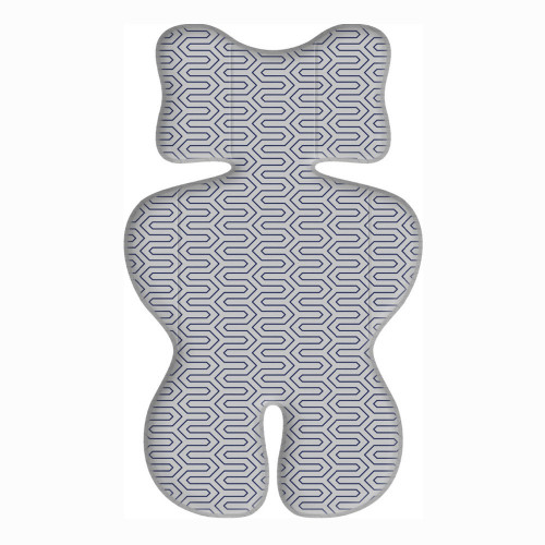 GRECO STROM ΣΤΡΩΜΑΤΑΚΙ ΚΑΡΟΤΣΙΟΥ 3D AIR MESH MAZE (Β) ΓΚΡΙ 5207003009602