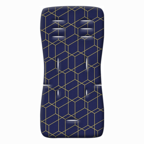 GRECO STROM ΣΤΡΩΜΑΤΑΚΙ ΚΑΡΟΤΣΙΟΥ MEMORY FOAM HONEY COMB (Α) ΜΠΛΕ 5207003006083