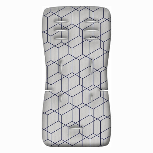 GRECO STROM ΣΤΡΩΜΑΤΑΚΙ ΚΑΡΟΤΣΙΟΥ MEMORY FOAM HONEY COMB (Α) ΓΚΡΙ 5207003006090