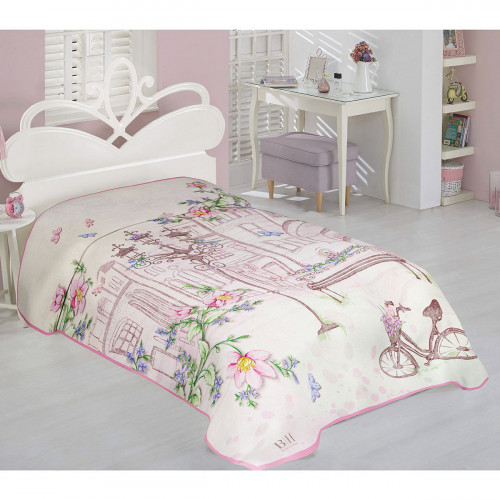 Κουβέρτα μονή Art 6107  160x220  Εμπριμέ   Beauty Home