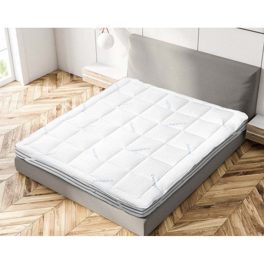 Το νέο ανώστρωμα Cool Max δημιουργεί ένα δροσερό υποαλλεργικό φράγμα ώστε να διατηρεί το σώμα σας σε μία σωστή θερμοκρασία όλη τη νύχτα.