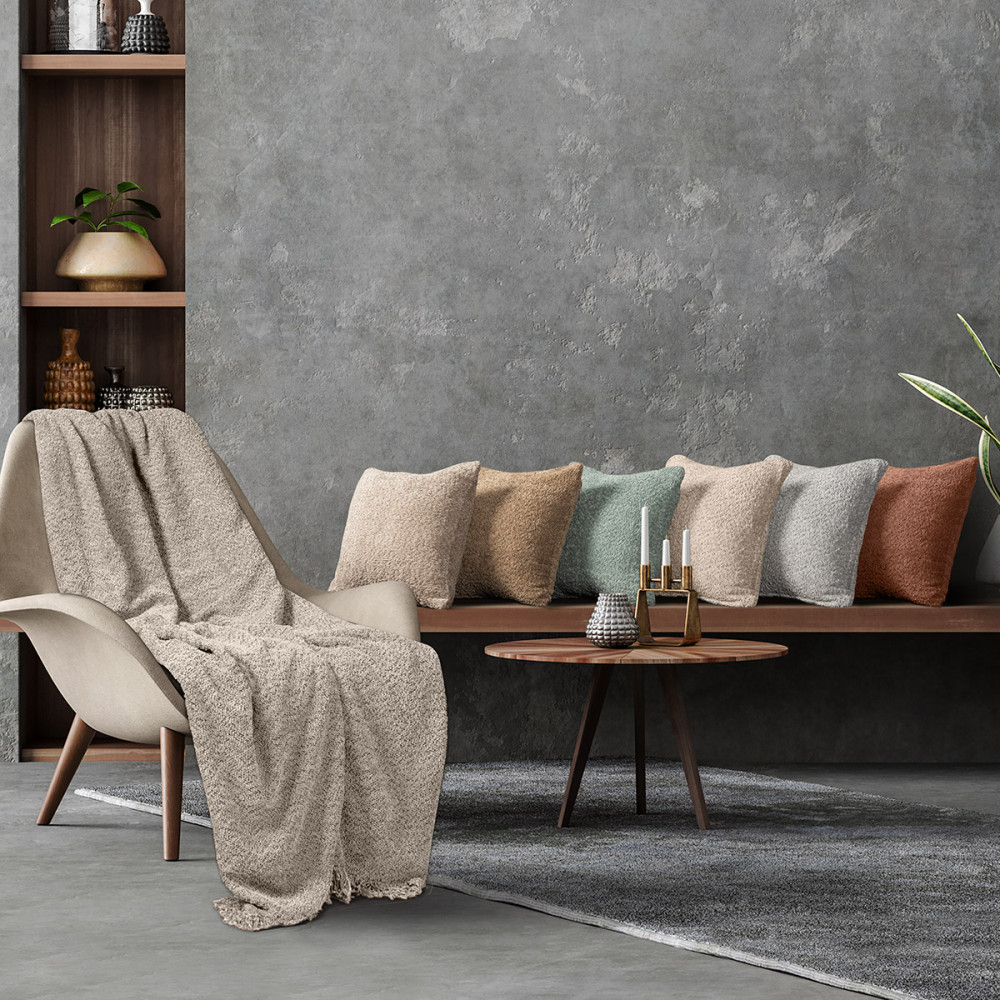 Μαξιλαροθήκη διακοσμητική Lamb Art 8572 42x42 Εκρού Beauty Home Μαξιλαροθήκη διακοσμητική Lamb Art 8572 42x42 Εκρού Beauty Home
